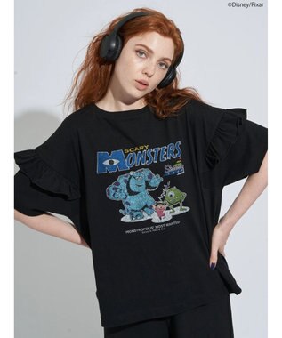 AMERICAN HOLIC フリルＴシャツ／Ｍｏｎｓｔｅｒｓ　ｉｎｃ Black