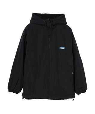 CRAFT STANDARD BOUTIQUE ナイロン×裏フリースリバーシブルブルゾンＬ／Ｓ Black