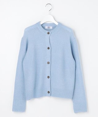 J.PRESS LADIES 【WEB限定】SHINE ニット カーディガン 【WEB限定】サックス系