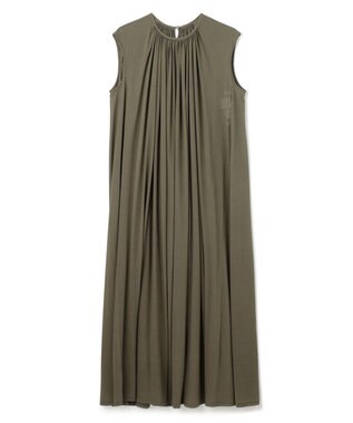 BEIGE， 【WEB限定】RUTILE / ジャージーワンピース Khaki