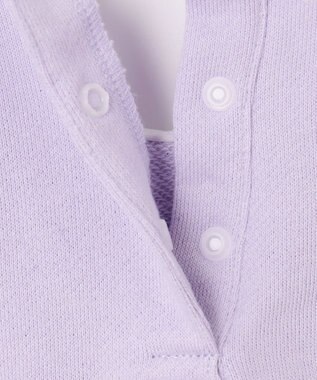 ANY KIDS 裏毛 モシャモシャ ロゴ トレーナー ラベンダー