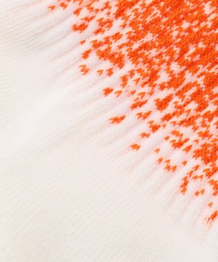 PW CIRCULUS 【WOMEN】グラデーションソックス ゴルフ レディース オレンジ系