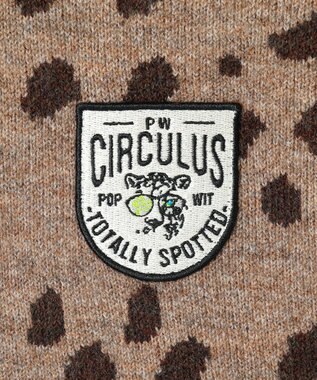 PW CIRCULUS 【WOMEN】SNOW LEOPARD柄フーディー ベージュ系5