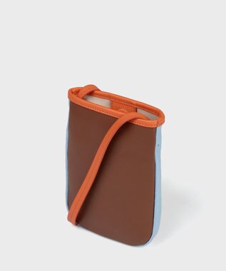 Paul Smith ソフトレザー ミニショルダーバッグ ブラウン