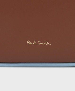 Paul Smith ソフトレザー ミニショルダーバッグ ブラウン