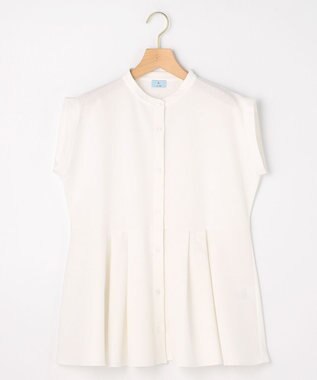 組曲 S 【先行予約】ツイルジャージーペプラム カットソー ホワイト系