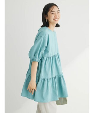 Green Parks ・ＥＬＥＮＣＡＲＥ　ＤＵＥ　ティアードチュニック Light Green