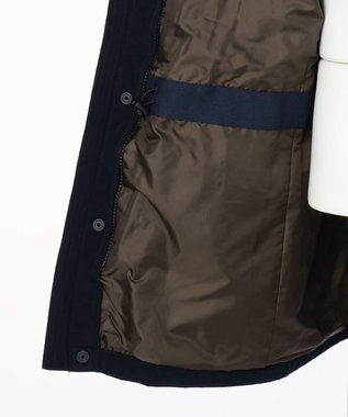 JOSEPH ABBOUD MOUNTAIN 【UNISEX】Pe／Nyピーチ ブルゾン ネイビー系