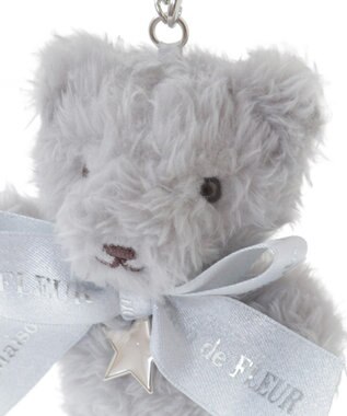 Maison de FLEUR スターシャイニーベアチャーム Grayish Blue
