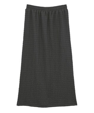 AMERICAN HOLIC シャーリングナロースカート Charcoal Gray