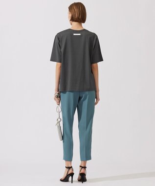 ICB 【新色追加・接触冷感・UVケア・速乾・洗える】FluidBackSatin ドロストパンツ カデットブルー系