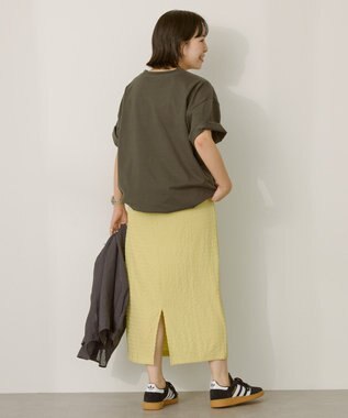 AMERICAN HOLIC シャーリングナロースカート Pistachio