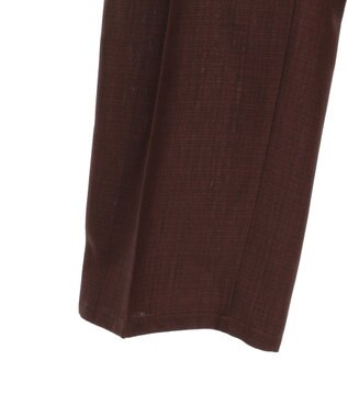 Green Parks ・ＥＬＥＮＣＡＲＥ　ＤＵＥ　リネンライク２タックパンツ Black