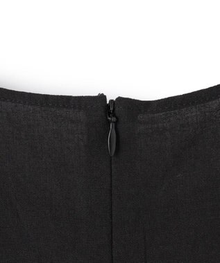 BEIGE， 【洗える】GALLERIA / コットンエンブロイダリーノースリーブブラウス Black