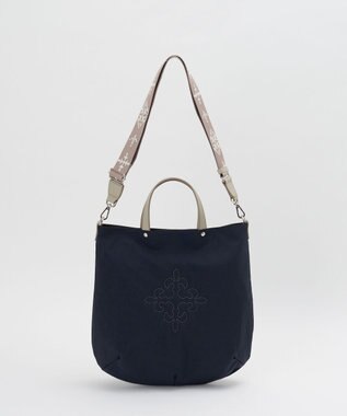 russet 《15か月連続！ブランド月間ランキング1位》コーデュラナイロン 2WAYトートバッグ(CE-1404-WEB) Navy