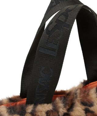 LeSportsac FUR E/W TOTE/レオパードフラッフィーファー レオパードフラッフィーファー