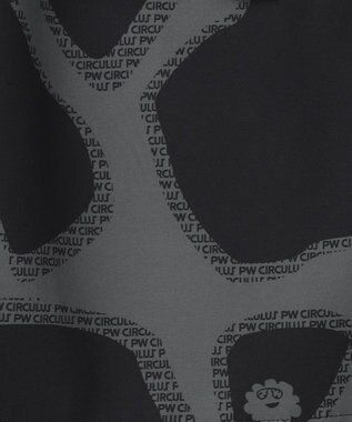 PW CIRCULUS 【WOMEN】プリント ウエスト2WAY アノラック ゴルフウェア レディース ブラック系5