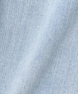 UNFILO 【UNFILO DENIM】撥水 カーブワイドデニム アイスブルー