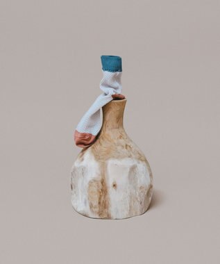 TRICOTE HERRINGBONE BUMPY SOCKS／ヘリンボーンパンビーソックス 82BEIGE