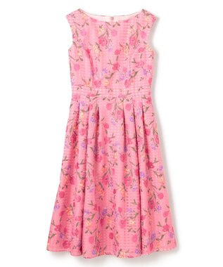 TOCCA 【洗える・消臭】TULIP EMBROIDERY ドレス ピンク系