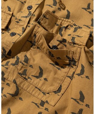 JOSEPH ABBOUD MOUNTAIN 【サスティナブル・ソフト・男女兼用】Teemu Jarviコラボシャツ キャメル系5