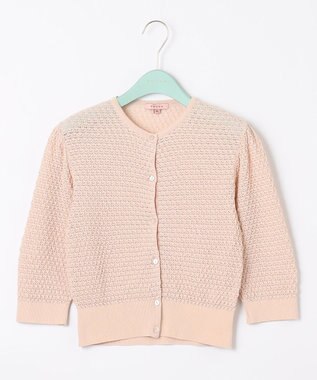 TOCCA 【洗える！】KNIT FLEURS カーディガン ピンク系