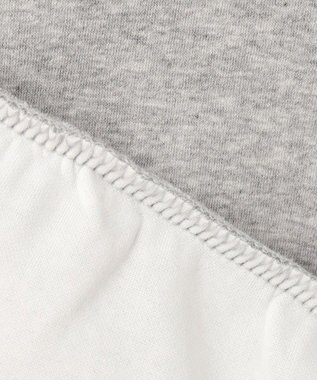 Feroux キーネック ダンボール トップス ライトグレー系