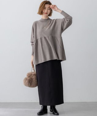 23区 バートップ スネークチェーン ネックレス ゴールド系