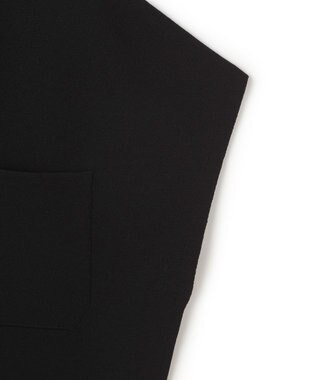 BEIGE， NADIA / ストレッチ スキッパーニット Black