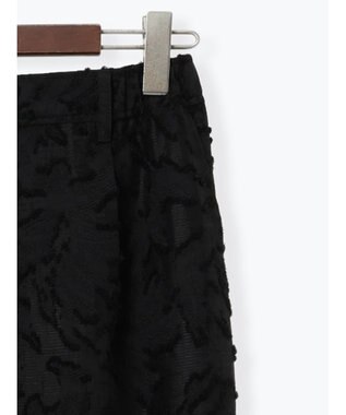 Te chichi カットジャガードパンツ(セットアップ可) ブラック