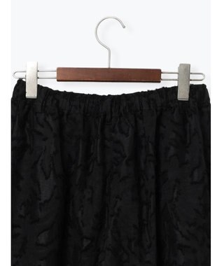 Te chichi カットジャガードパンツ(セットアップ可) ブラック