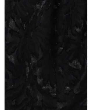 Te chichi カットジャガードパンツ(セットアップ可) ブラック