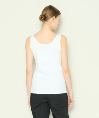 JOSEPH 【洗える】クリーミーリブ　タンクトップ White