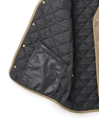 J.PRESS MEN メモリーツイルキルティングベスト ベージュ系