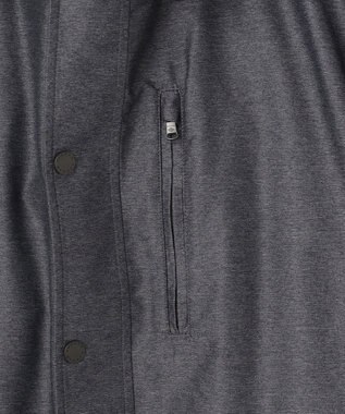 JOSEPH ABBOUD 【外せるダウンライナー/軽量】2WAYインターレース ダウンコート グレー系