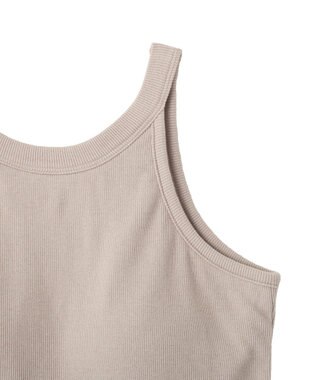 earth music&ecology アメスリテレコタンクトップ Mocha