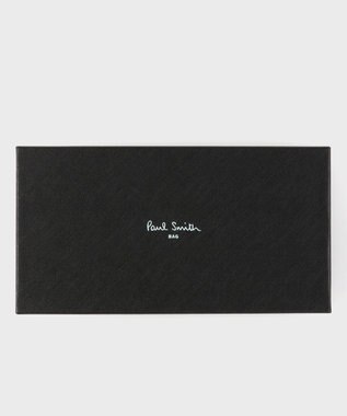 Paul Smith ブライトストライプトリム 長財布 ブラック