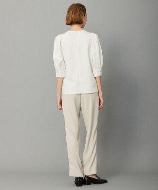 ICB 【洗える】ハイゲージポンチ プルオーバー オフホワイト系