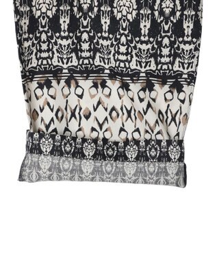 AMERICAN HOLIC パネルプリントリラックスパンツ Charcoal Gray