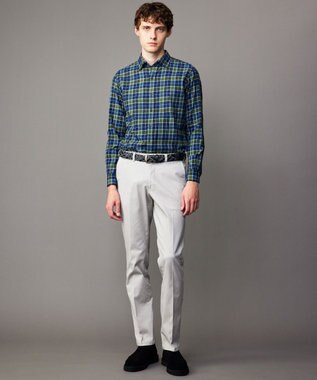 JOSEPH ABBOUD 【ウエストも伸びる！・新色追加】オーガニックストレッチパンツ ライトグレー系