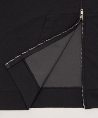 WEGO 【ユニセックス着用ITEM】アンサンブルZIPパーカー（LS） ブラック中濃色