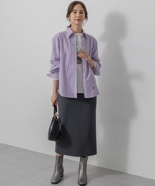 組曲 L 【WEB限定】スポンディッシュニットアップ グレー系