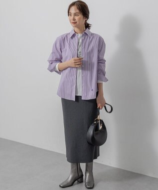 組曲 L 【WEB限定】スポンディッシュニットアップ グレー系