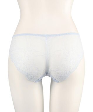 San-ai Resort（三愛水着楽園） エレガントコレクション【2502】デザインバックレースショーツ ブルー