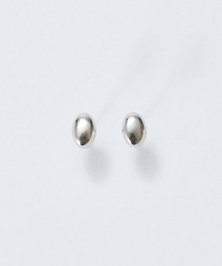 Phoebe 【金属アレルギー対応】メタルビーンズピアス　シルバー/サージカルステンレス シルバー