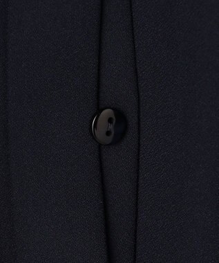 ANY SIS S ノーブルジョーゼット ブラウス ネイビー