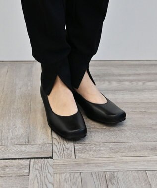 Pointer 日本製 本革シンプルパンプス ブラック