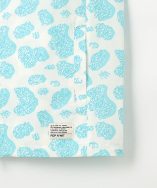 PW CIRCULUS 【撥水加工/ストレッチ】【MEN】アニマルドット2Wayブルゾン  ゴルフ ブルー系5