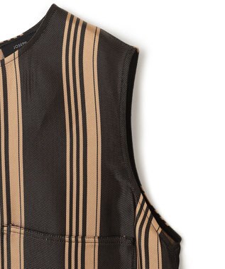JOSEPH ビッグストライプ　ドレス Beige/black