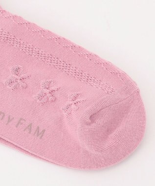 ANY KIDS タイツ（フロートリボン） ピンク